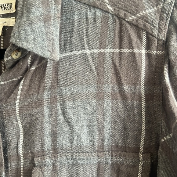 ARITZIA Wilfred Free Veronika Plaid shirt dress - Picture 3 of 4